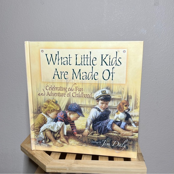 Hardcover “What Little Kids Are Made Of..” Jim Daly Bible Verses EUC - Picture 2 of 13